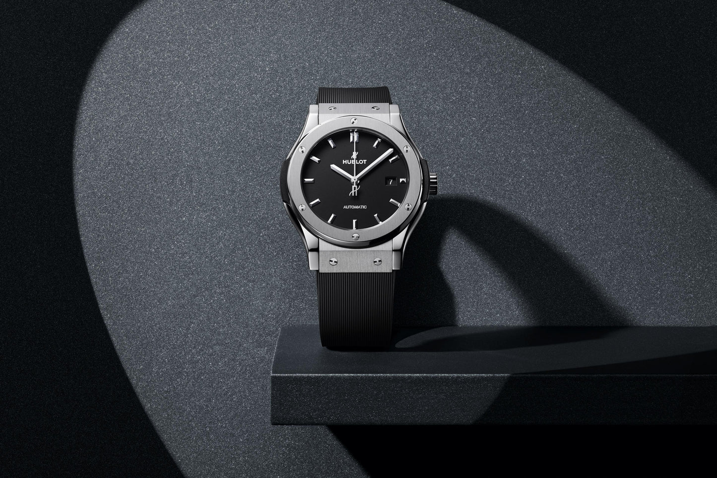 Classic Fusion Titanium on Rubber Watch