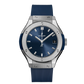 Classic Fusion Titanium Blue Quartz Watch