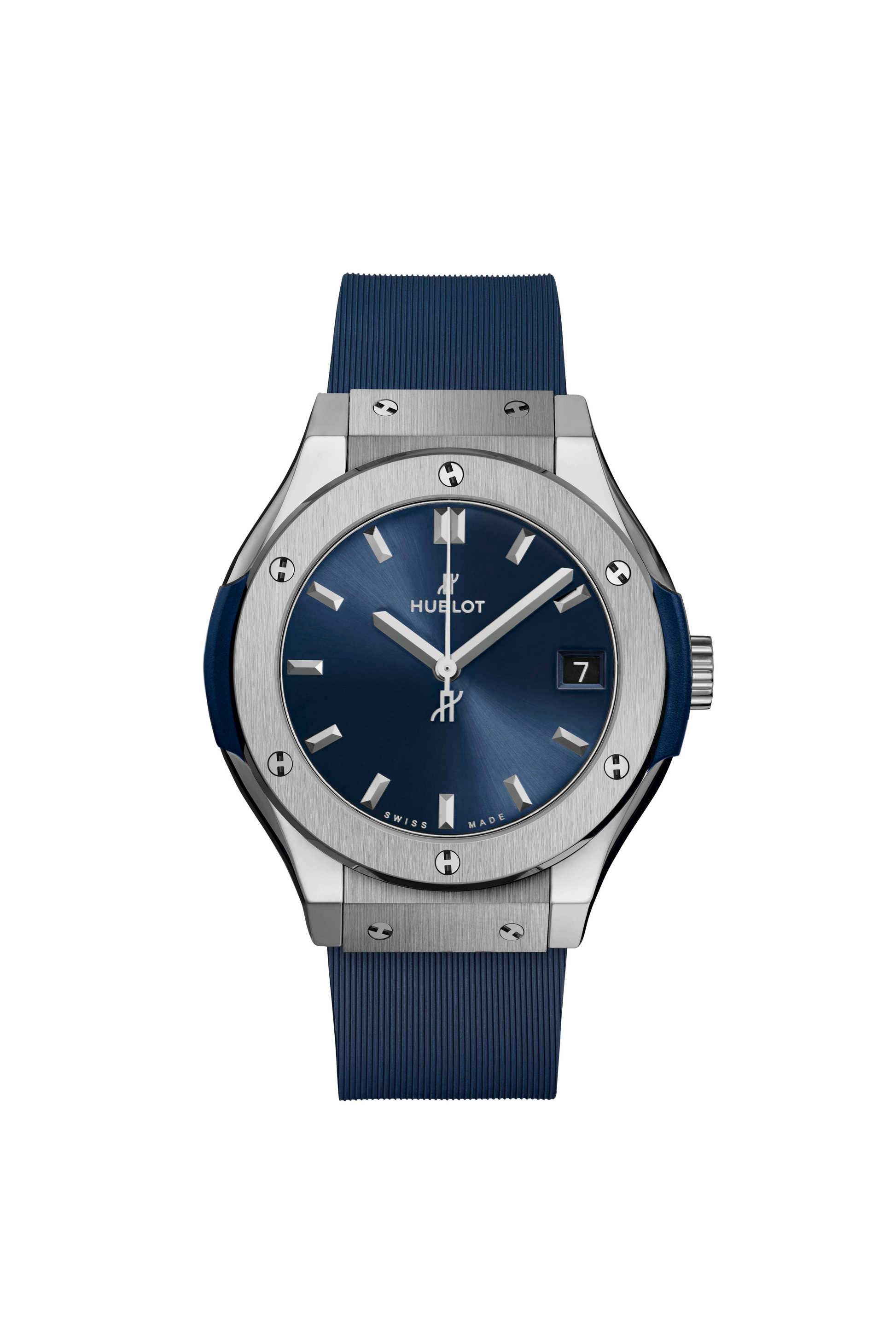 Classic Fusion Titanium Blue Quartz Watch