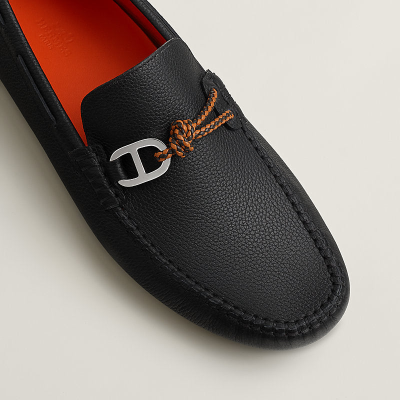 Noir - Écorce Alessandro Loafer