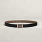 ANCRE MARIN BELT BUCKLE & REVERSIBLE LEATHER STRAP 24 MM