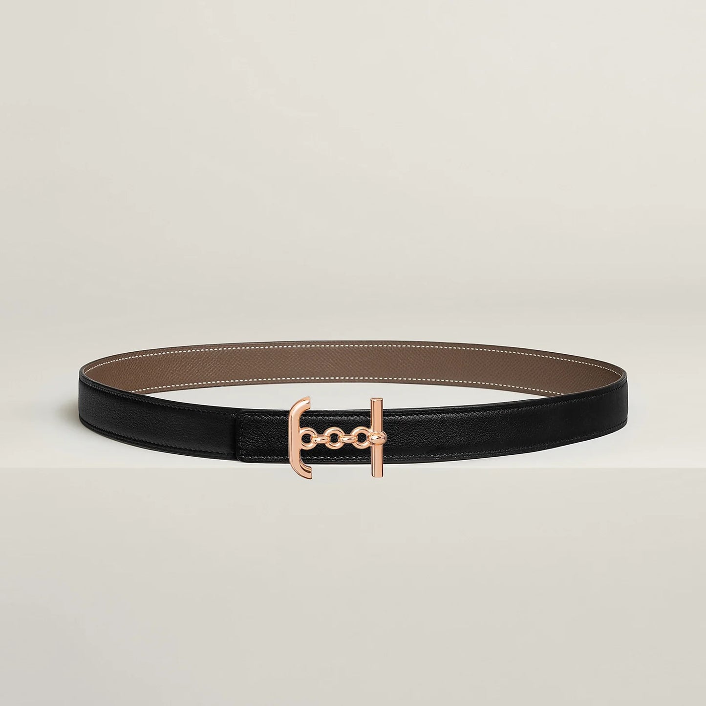 ANCRE MARIN BELT BUCKLE & REVERSIBLE LEATHER STRAP 24 MM