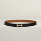 ANCRE MARIN BELT BUCKLE & REVERSIBLE LEATHER STRAP 24 MM