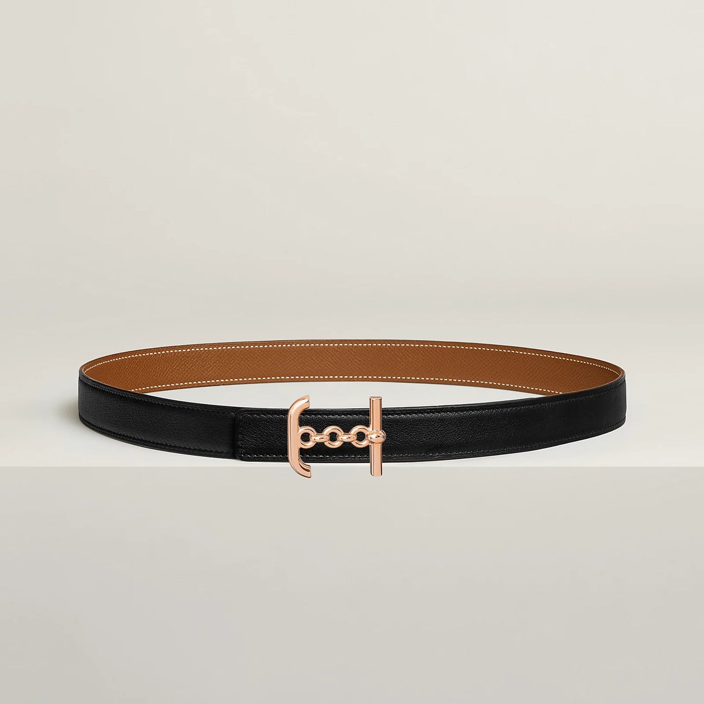 ANCRE MARIN BELT BUCKLE & REVERSIBLE LEATHER STRAP 24 MM