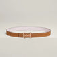 ANCRE MARIN BELT BUCKLE & REVERSIBLE LEATHER STRAP 24 MM