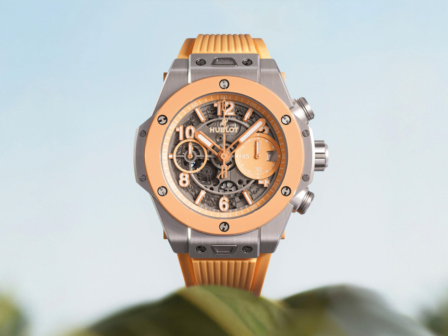 Big Bang Titanium Peach Ceramic 42 mm Watch