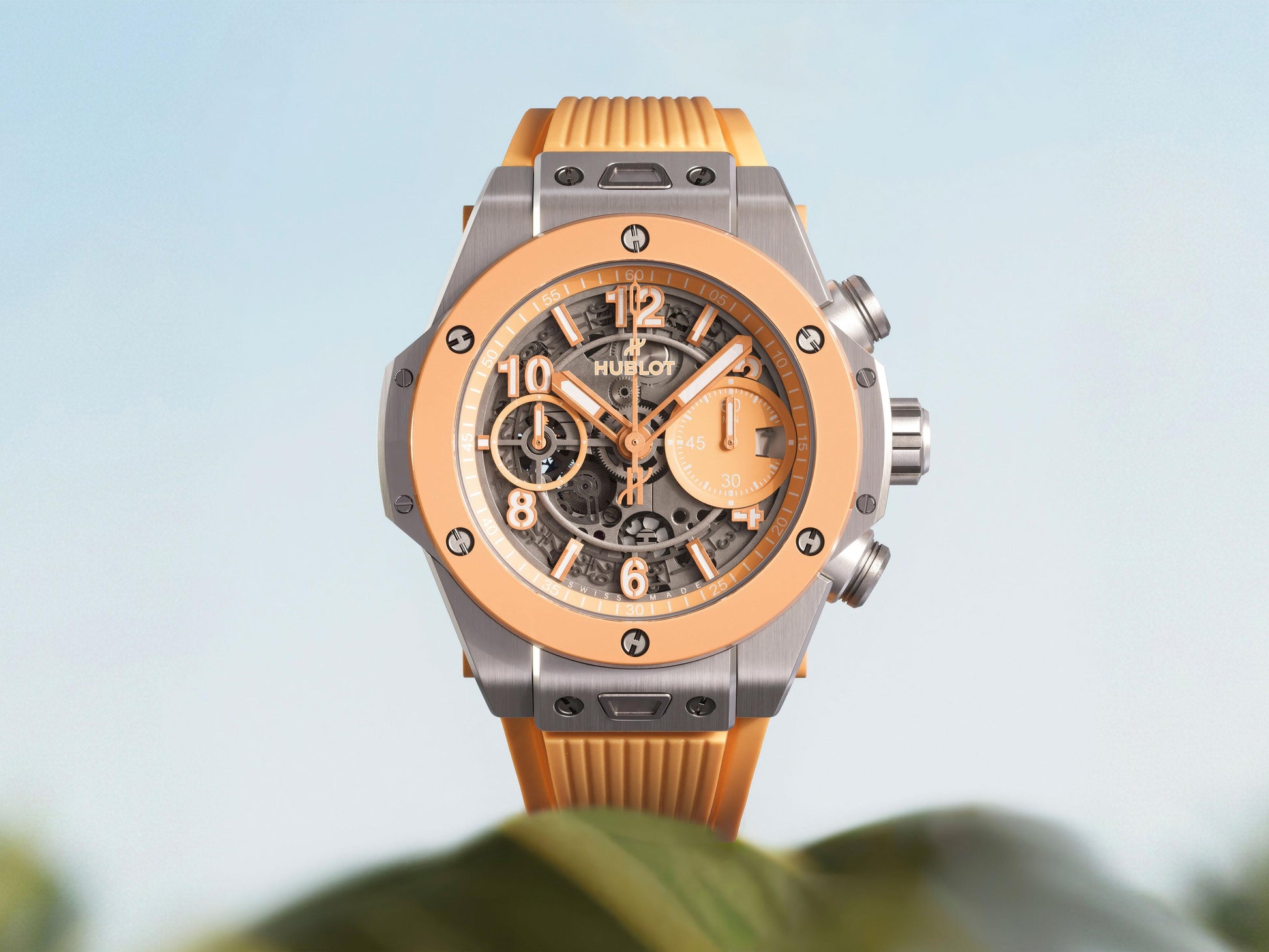 Big Bang Titanium Peach Ceramic 42 mm Watch