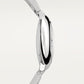 Ballon Bleu 28mm Steel Quartz Silvered Opaline Dial Steel Bracelet Watch