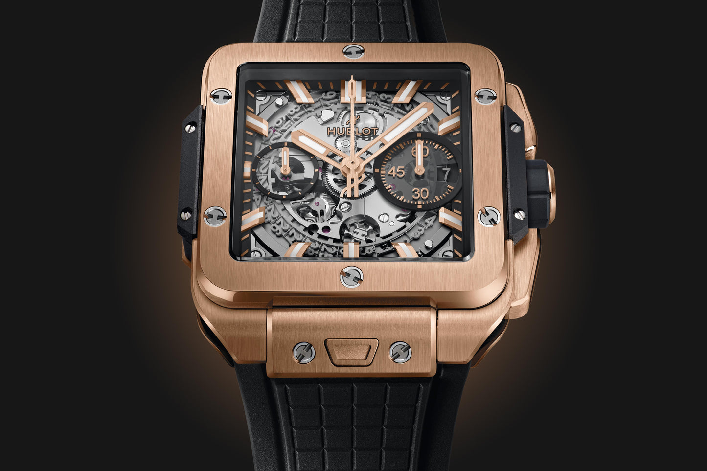 Square Bang Unico King Gold 42 mm Watch