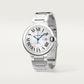 Ballon Bleu 42mm Steel Automatic Silver Guilloché Dial Steel Bracelet Watch