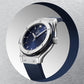 Classic Fusion Titanium Blue Quartz Watch