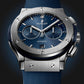 Classic Fusion Chronograph Titanium Blue Watch