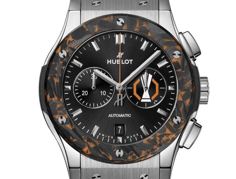 Classic Fusion Chronograph UEFA Europa League Titanium Carbon 42 mm
