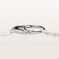 Ballon Bleu 33mm Steel Automatic Silver Guilloché Diamond Dial Steel Bracelet Watch