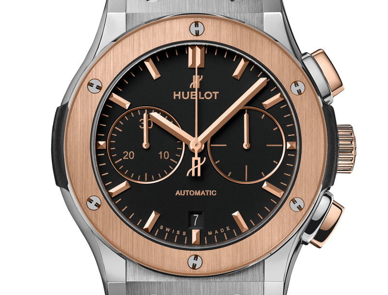 Classic Fusion Chronograph Titanium King Gold Watch