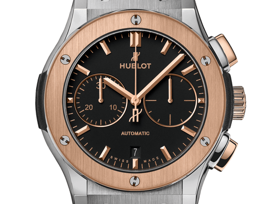 Classic Fusion Chronograph Titanium King Gold Watch