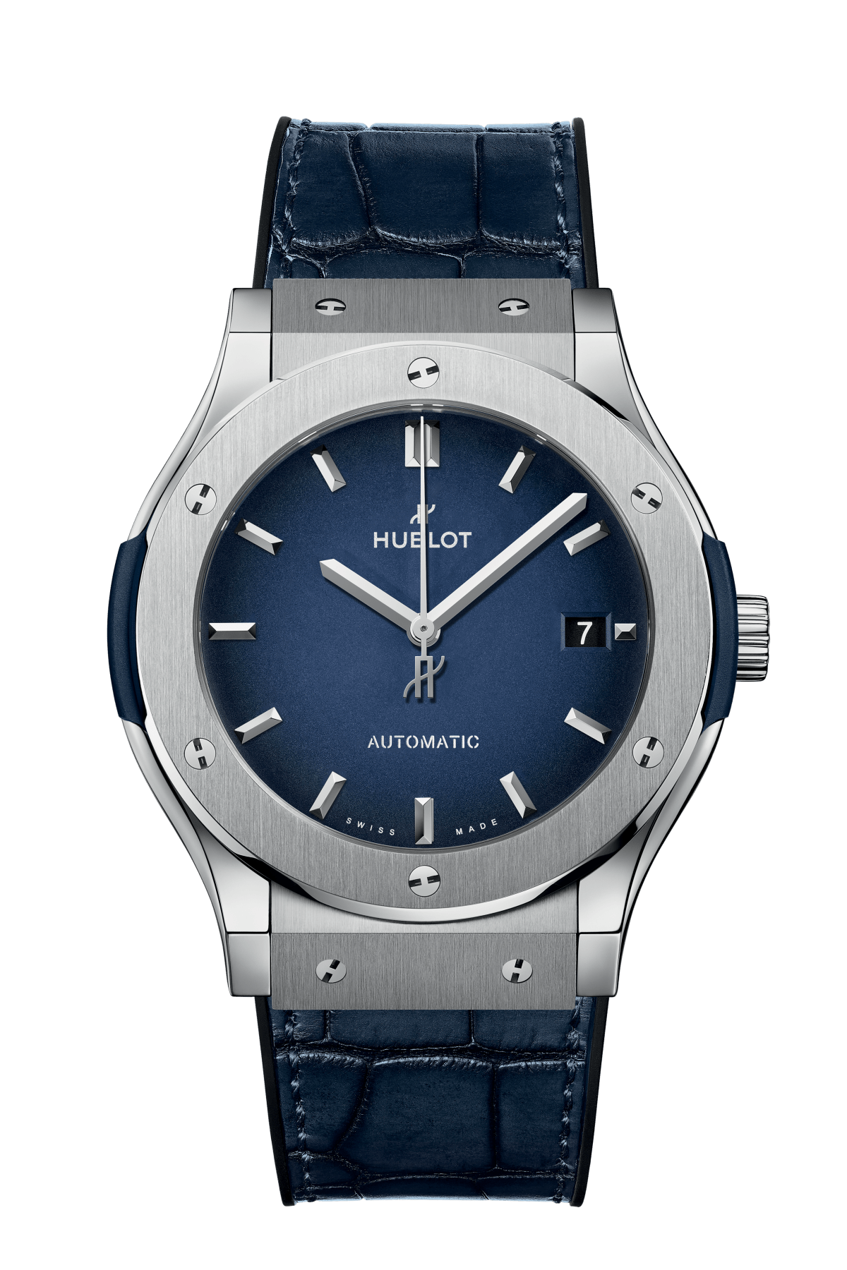 Classic Fusion Titanium Deep Blue Watch