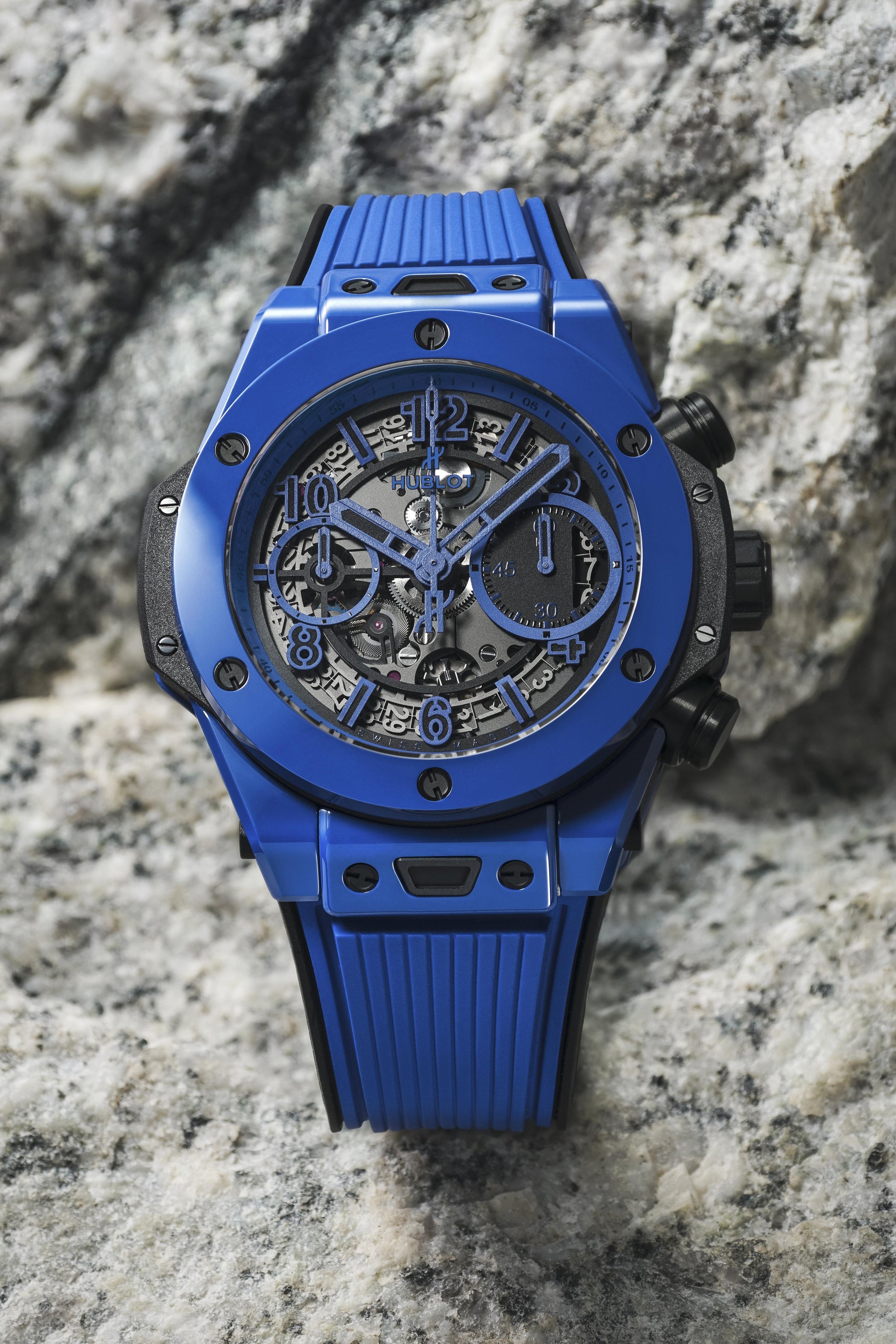 Big Bang Unico Blue Magic 42 mm Polished Blue Ceramic Watch