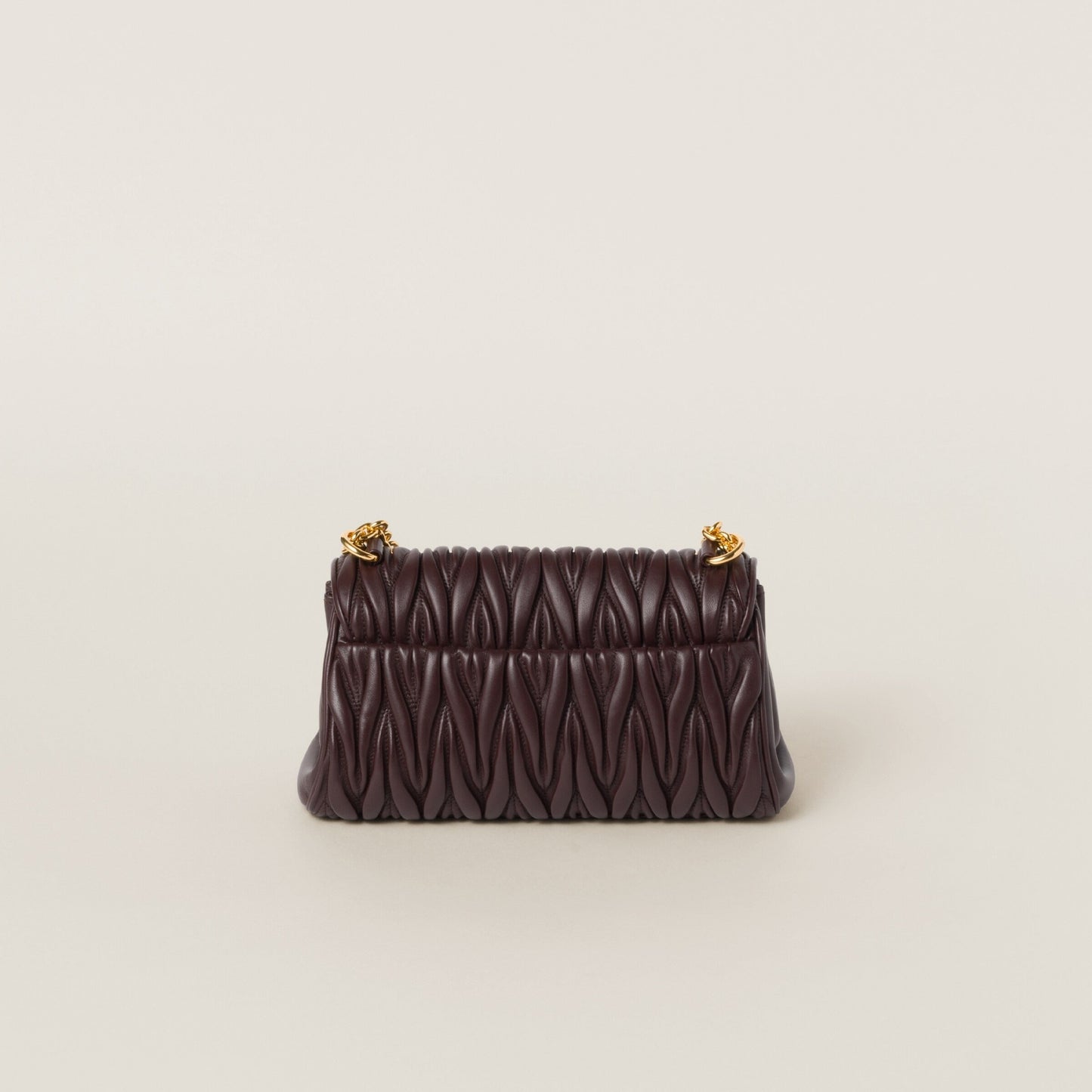 Miu Miu Matelassé Nappa Leather Shoulder Bag