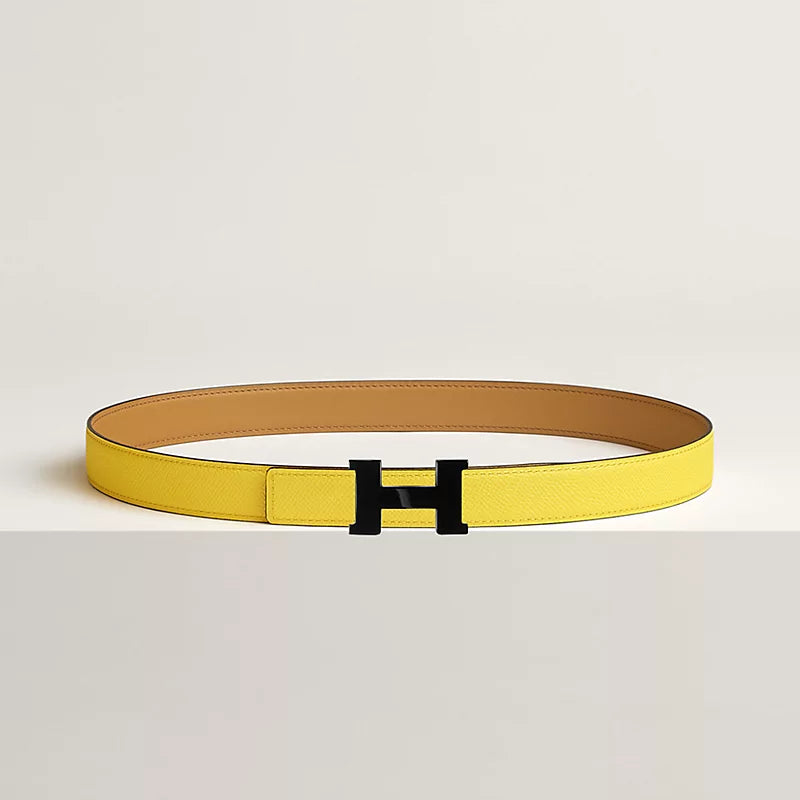 Mini Constance So Black Belt Buckle & Reversible Leather Strap 24 MM