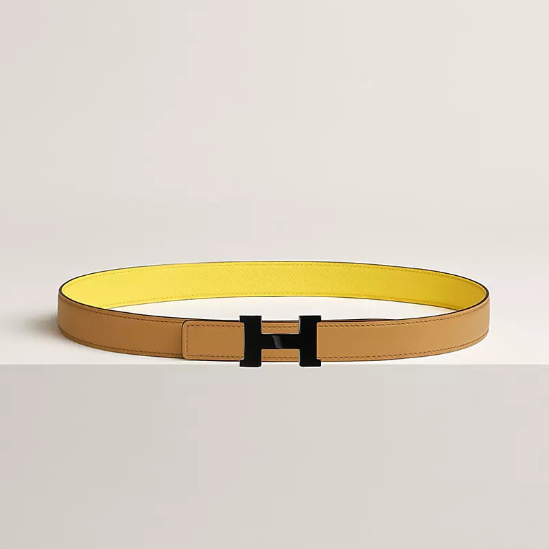 Mini Constance So Black Belt Buckle & Reversible Leather Strap 24 MM