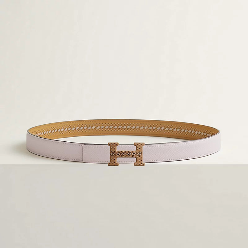 MINI CONSTANCE SO BLACK BELT BUCKLE & REVERSIBLE LEATHER STRAP 24 MM