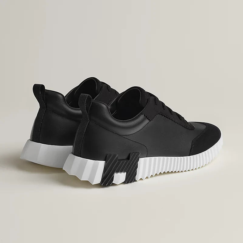 Étoupe - Blanc1  Bouncing Sneaker