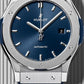 Classic Fusion Titanium Blue Watch