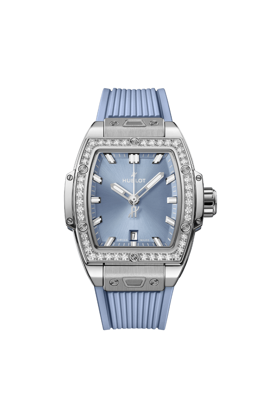 Spirit of Big Bang Steel Coal Blue Diamonds 32 mm