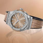 Classic Fusion Titanium Taupe Diamonds 33 mm