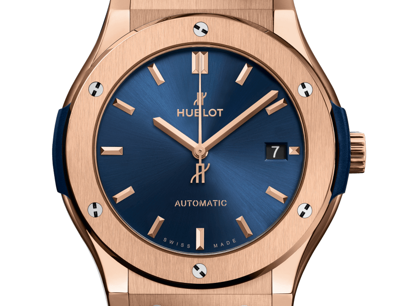 Classic Fusion King Gold Blue 45 mm
