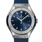 Classic Fusion Titanium Blue Quartz Watch