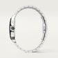Santos de Cartier Large 39.8mm Steel ADLC Bezel Gray Dial Steel Bracelet Self-Winding Watch