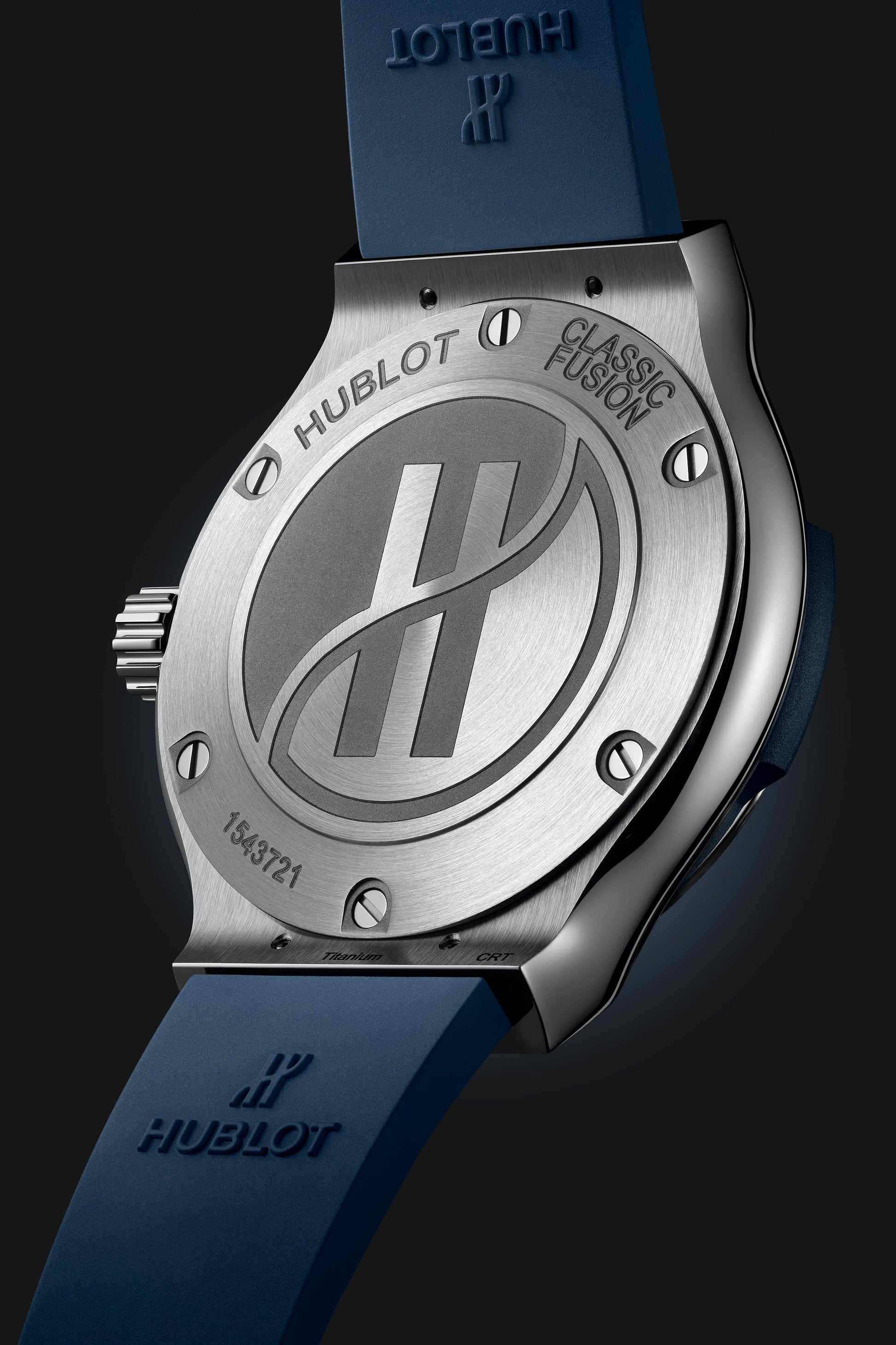Classic Fusion Titanium Blue Quartz Watch