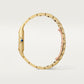 Panthère de Cartier Large 42mm x 31mm Yellow Gold Blue Crown Silvered Dial Yellow Gold Bracelet Quartz Watch