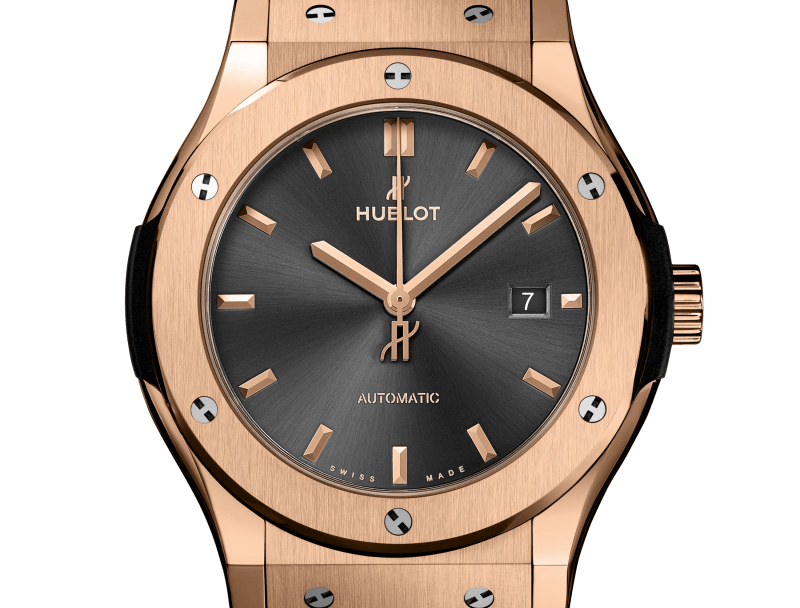 Classic Fusion Racing Grey King Gold Watch