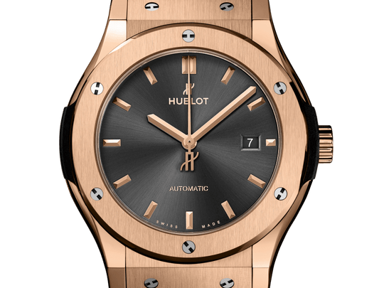 Classic Fusion Racing Grey King Gold Watch