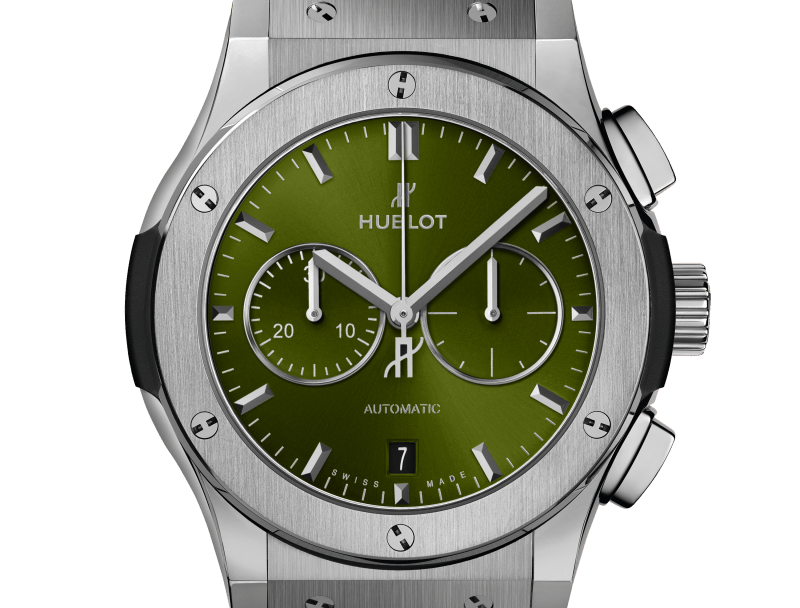 Classic Fusion Chronograph Titanium Green 42 mm