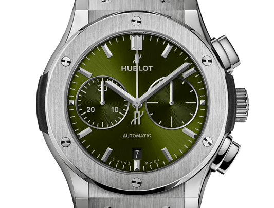 Classic Fusion Chronograph Titanium Green