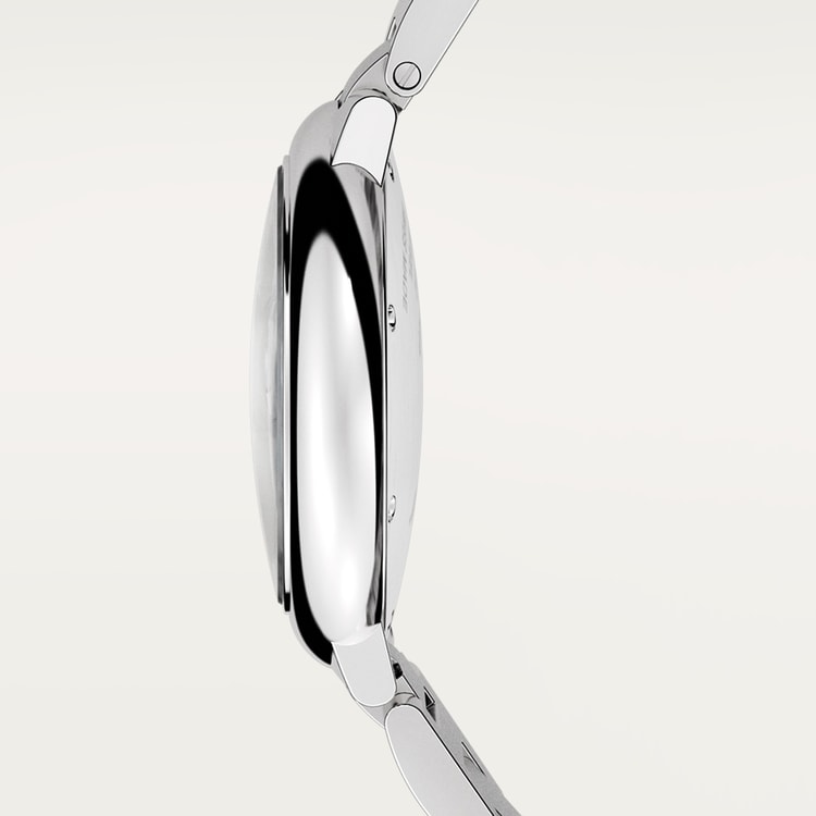 Ballon Bleu 33mm Steel Automatic Silver Guilloché Dial Steel Bracelet Watch