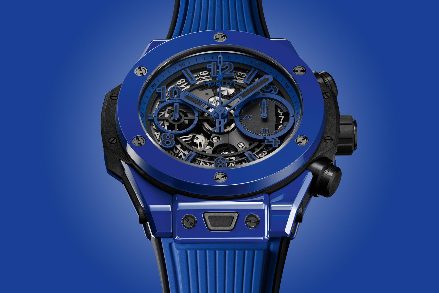 Big Bang Unico Blue Magic 42 mm Polished Blue Ceramic Watch