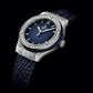 Classic Fusion Titanium Deep Blue Diamonds 33 mm