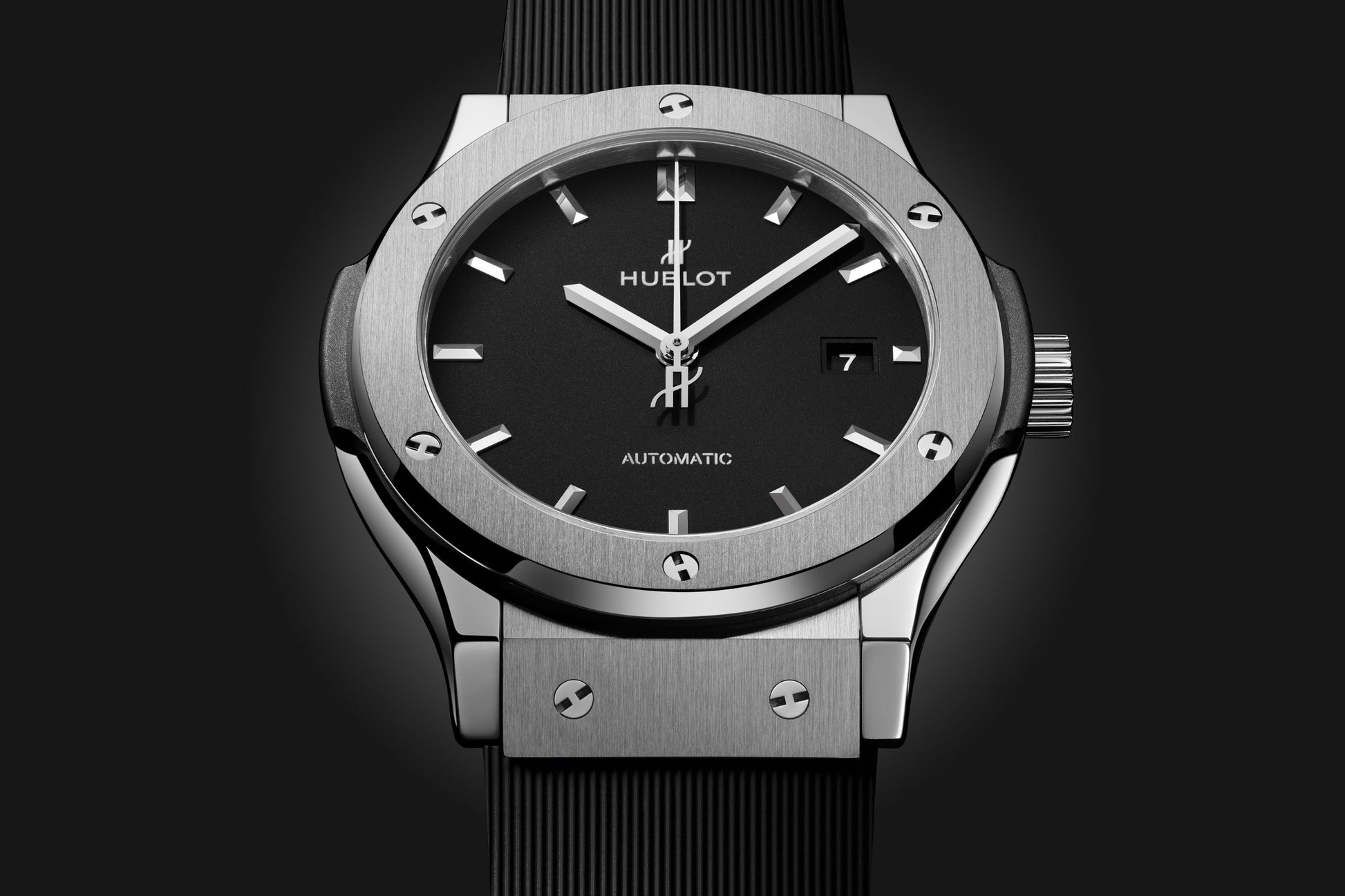 Classic Fusion Titanium on Rubber Watch