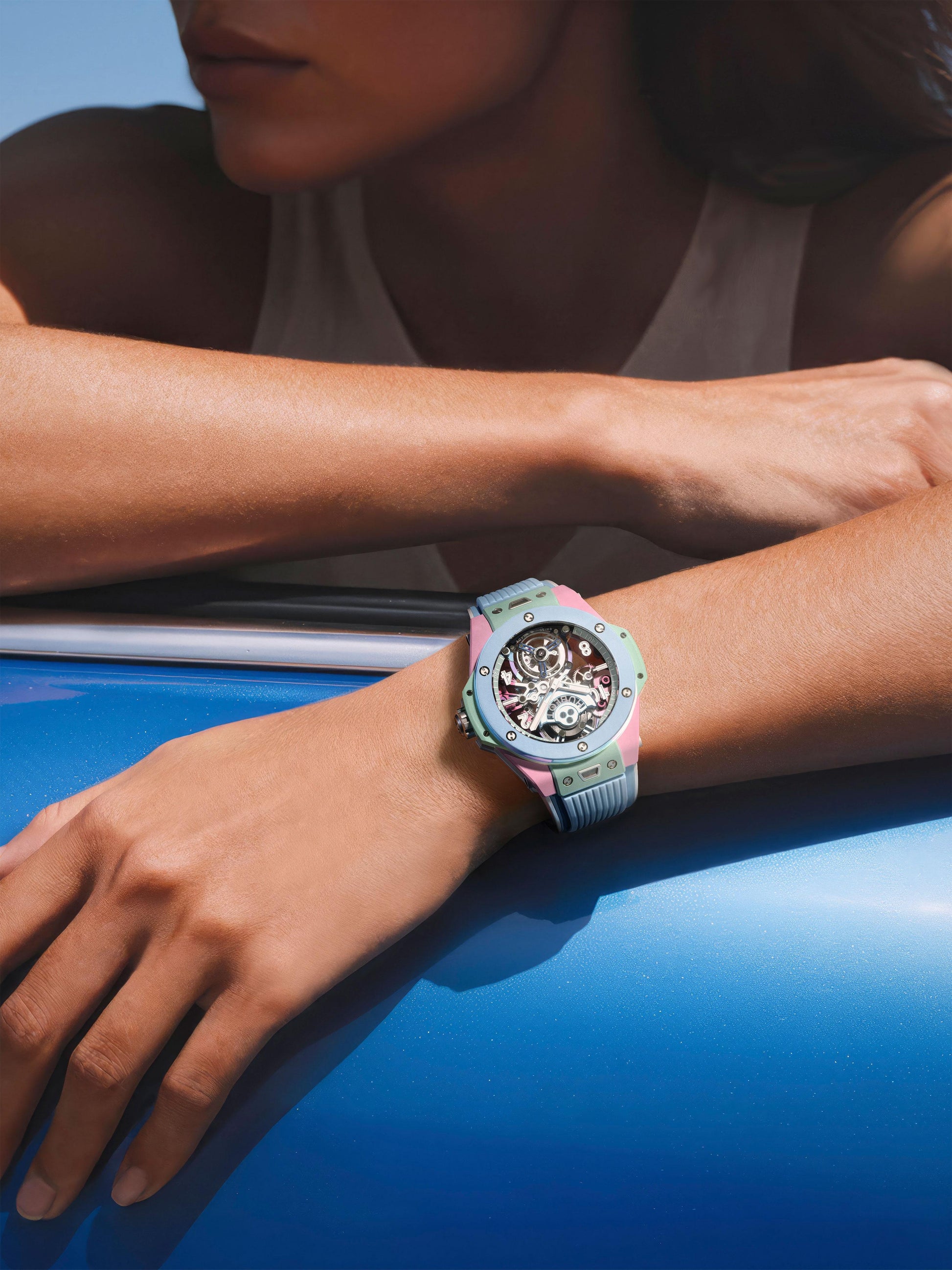 Big Bang Summer Multi-Colored Ceramic 44 mm Watch