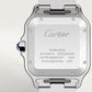 Santos de Cartier Large 39.8mm Steel ADLC Bezel Gray Dial Steel Bracelet Self-Winding Watch