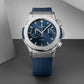 Classic Fusion Chronograph Titanium Blue Watch