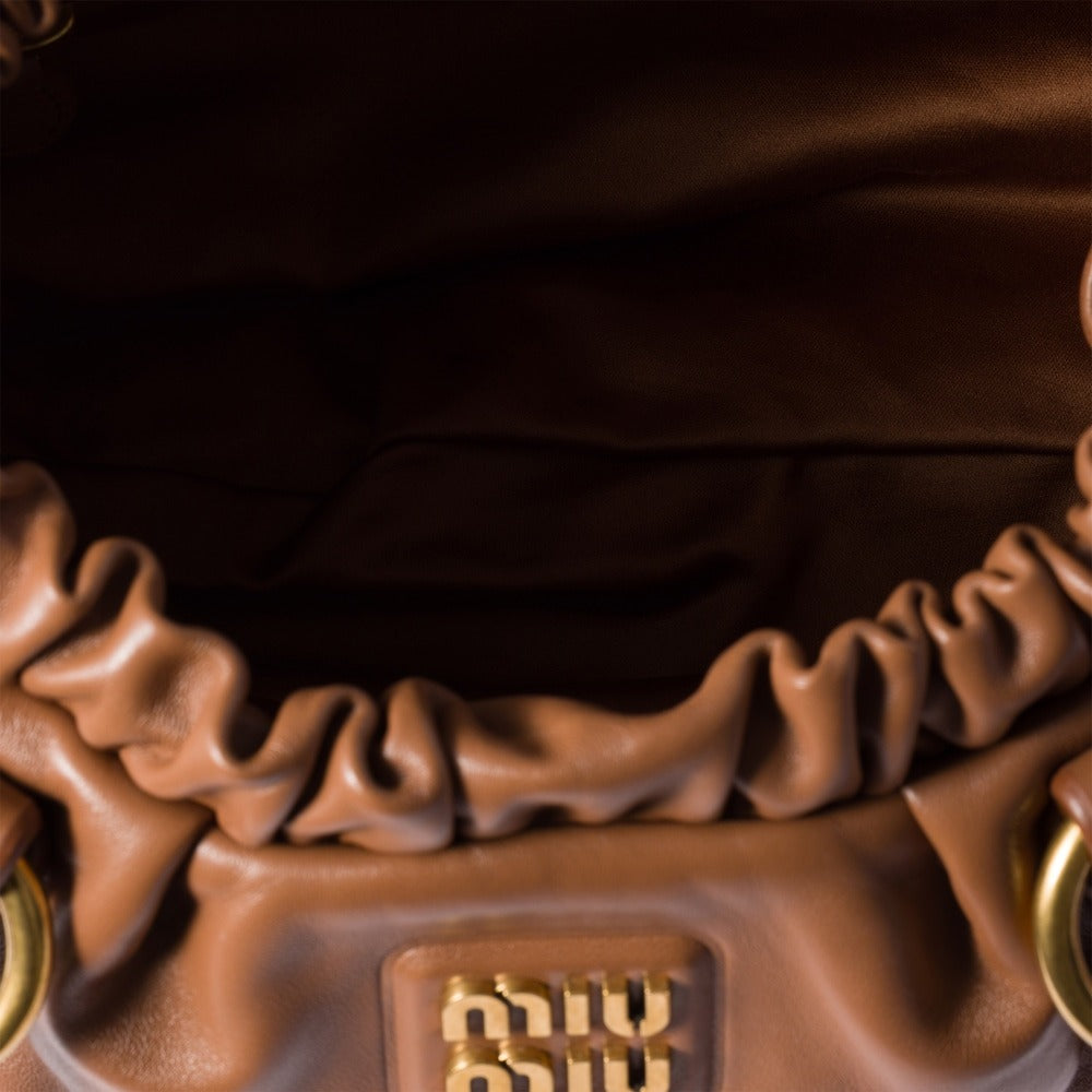 Miu Miu Joie Nappa Leather Bag