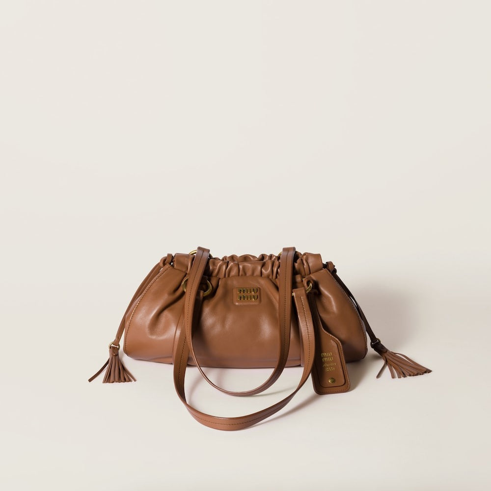 Miu Miu Joie Nappa Leather Bag
