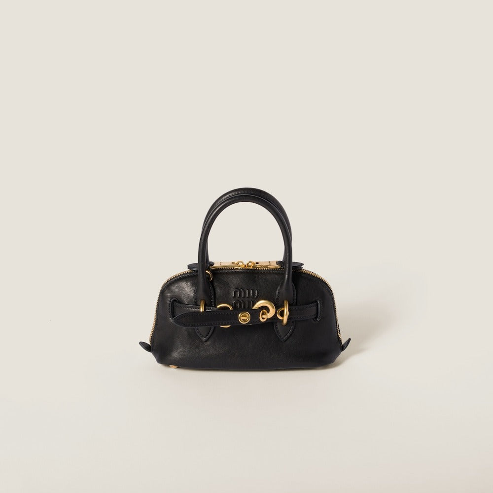 Miu Miu Aventure Mini Nappa Leather Bag