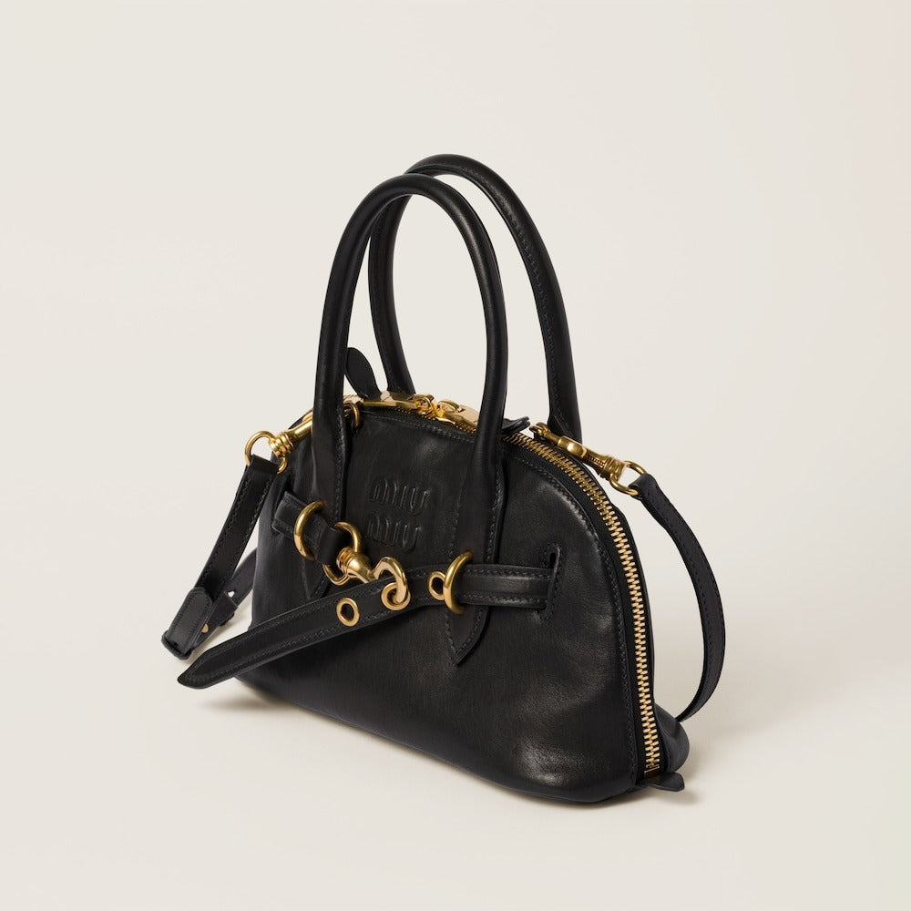Miu Miu Aventure Nappa Leather Top-Handle Bag